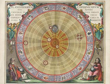 At a time when astronomers believed the earth was at the center of the universe nicolaus copernicus developed a radical new theory kick starting modern astronomy in the process