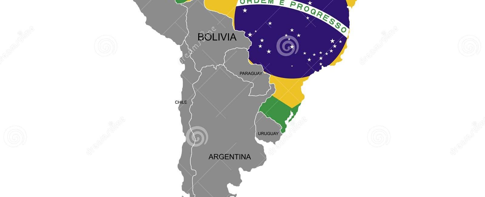 Brazil covers almost 50 of the south american continent